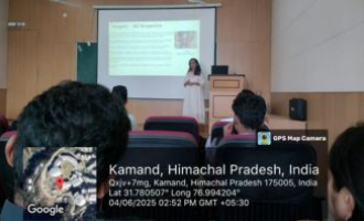 Dr. Virani presents Research Paper at IIT Mandi